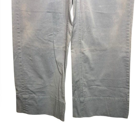 Everlane Wide Leg Light Blue Crop Pants Size 4 *flawed - Picture 2 of 13